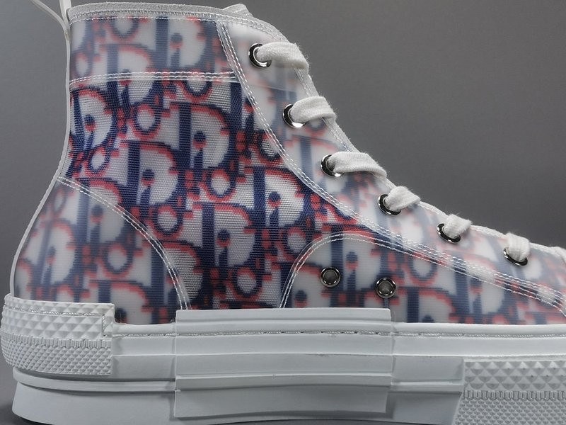 D B23 HIGH-TOP SNEAKERS