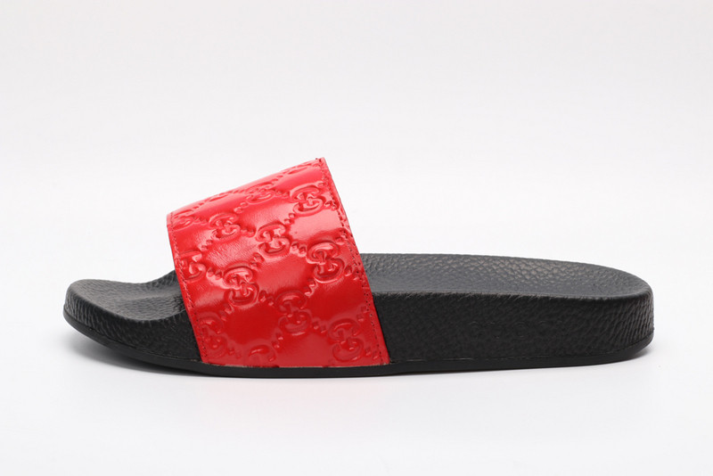 GUC LEATHER SLIDE