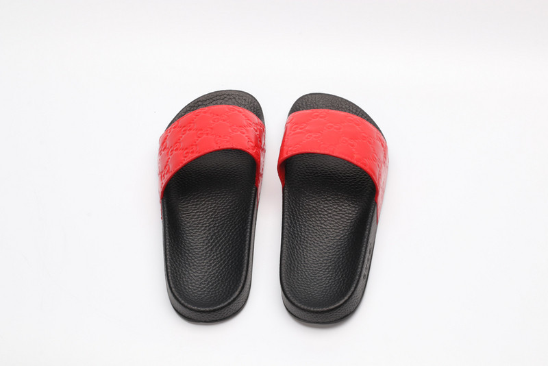 GUC LEATHER SLIDE