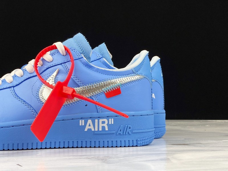 NIKE AIR FORCE 1 LOW OW MCA UNIVERSITY BLUE CI1173-400