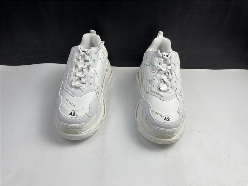 Ba*len*cia*ga sliver white sneaker 536737 wsfw6 1956