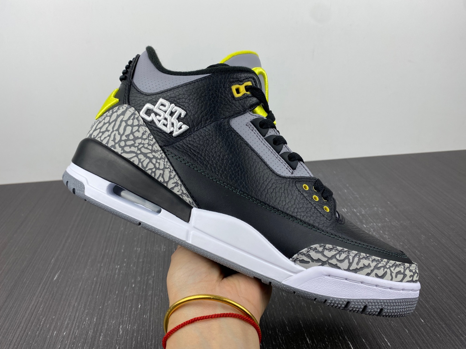 Jordan 3 Retro Oregon Ducks Pit Crew Black HO11-MNJDLS-5