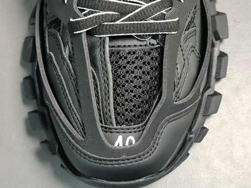 Ba*len*cia*ga track trainer (triple black) 542023 w1gb1 1000 （whitout lighting）