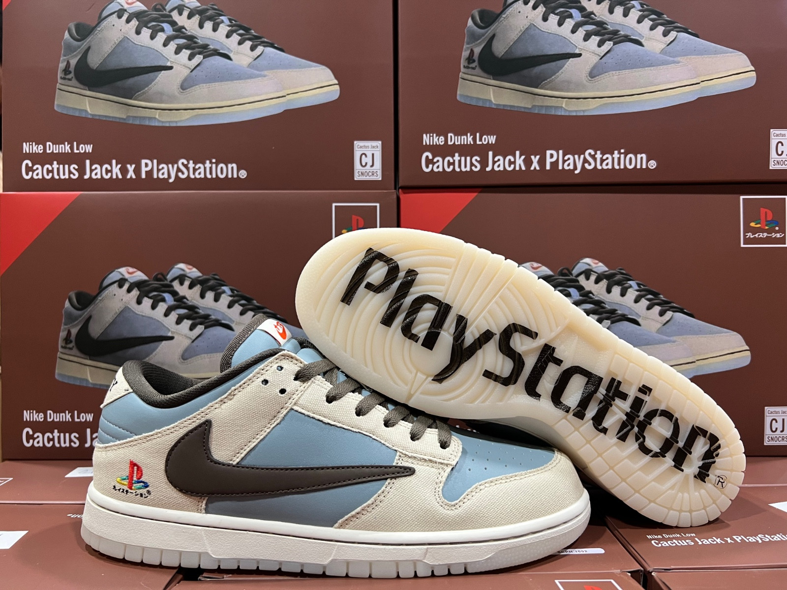 NIKE DUNK LOW TRAVIS SCOTT X PLAYSTATION MULTI/MULTI