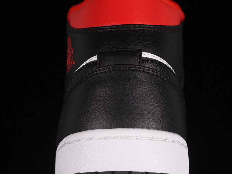 Air Jordan 1 Mid WMNS Black Gym Red BQ6472-061
