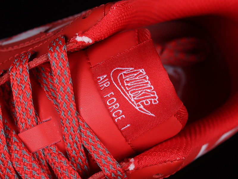 AIR FORCE 1 LOW RED SKELETON RED/RED/WHITE CU8067-600