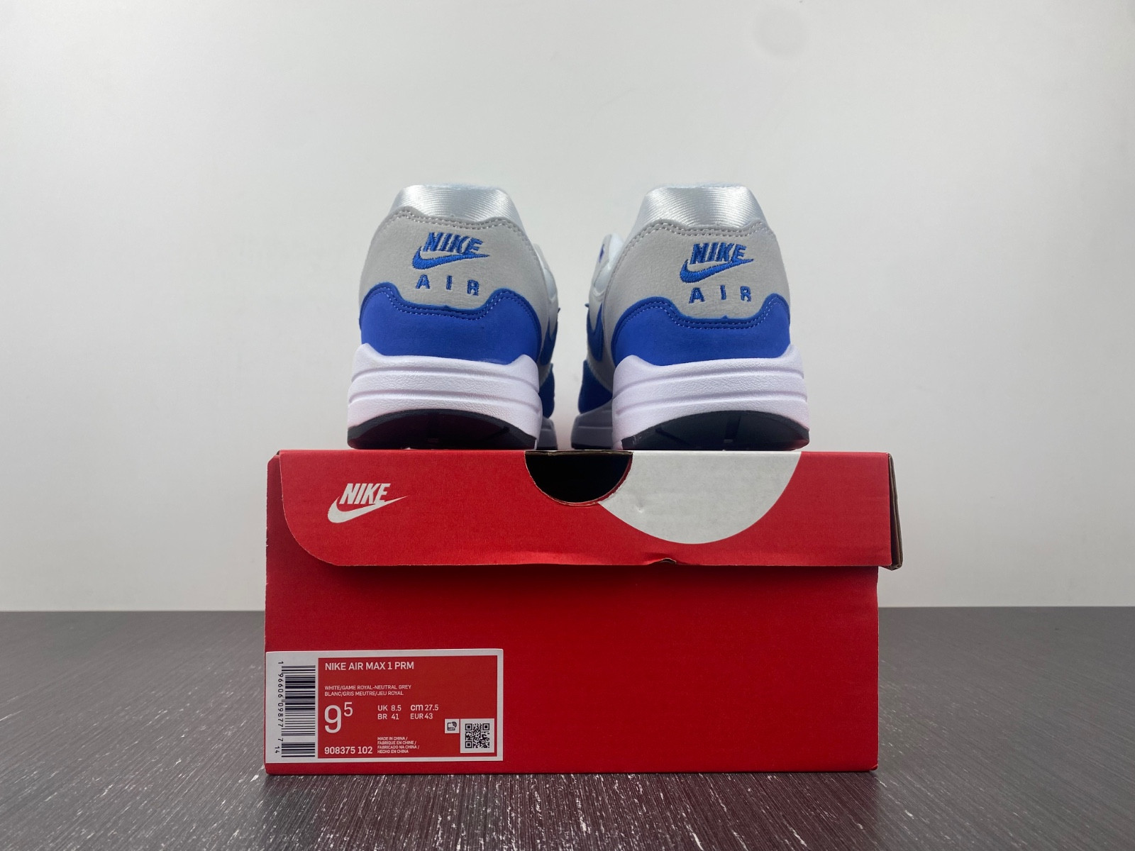 Nike Air Max 1 Anniversary Royal (2017) 908375-101
