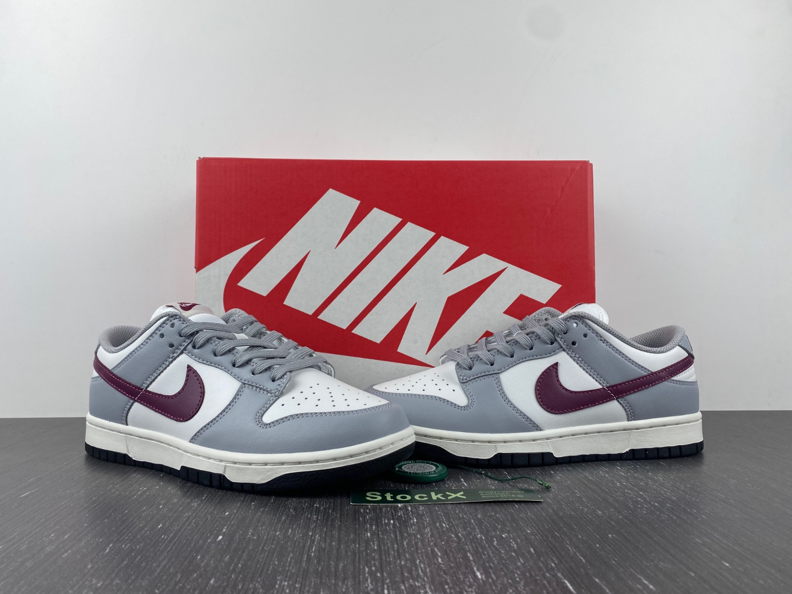Nike Dunk Low Grey Team Red DD1503-122