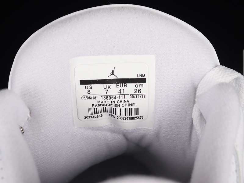 Jordan 3 Retro Pure White (2018) 136064-111