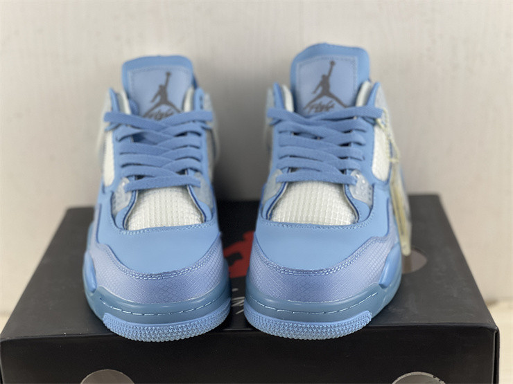 Jordan 4 Retro x OW Blue