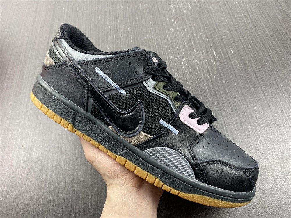 Nike Dunk Low Scrap Black Gum DB0500-001