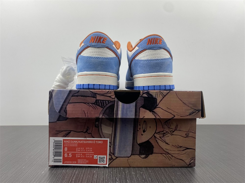 Otomo Katsuhiro x Nike SB Dunk Low Steamboy OST University Blue Orange LF0039-009