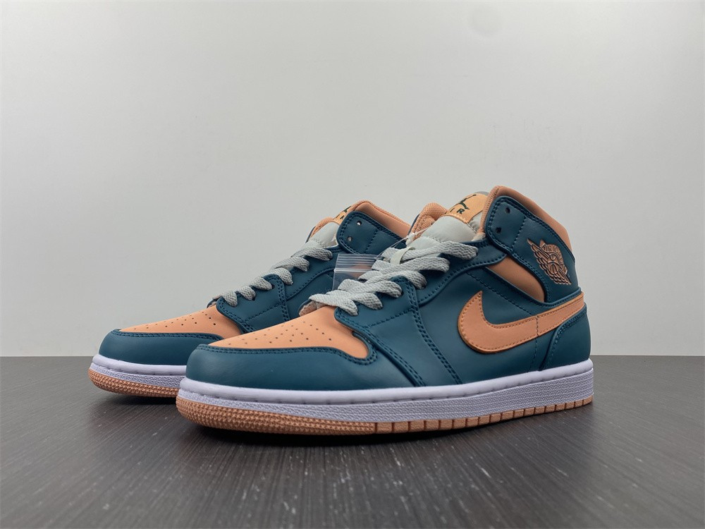 Jordan 1 Mid Dark Teal Green (W) BQ6472-308