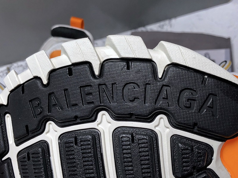 Ba*len*cia*ga track trainer (white orange) 542023 w1gb1 9059