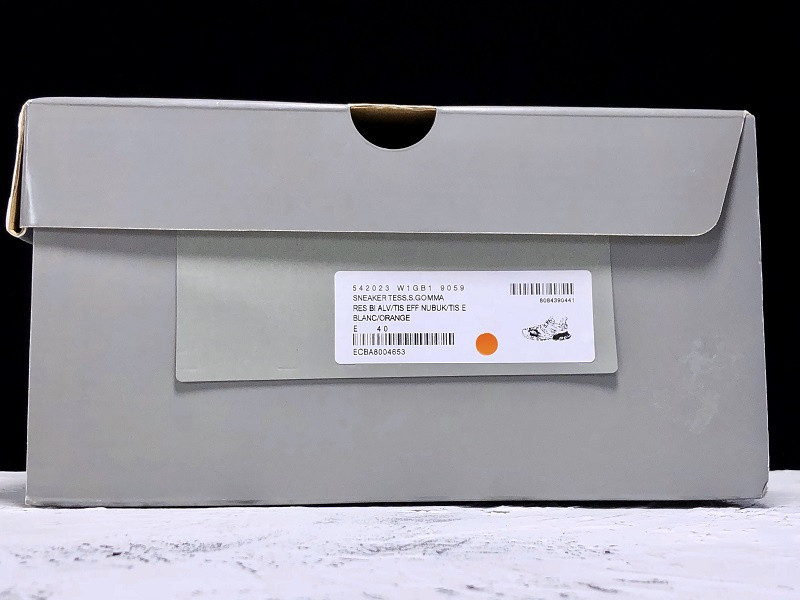 Ba*len*cia*ga track trainer (white orange) 542023 w1gb1 9059