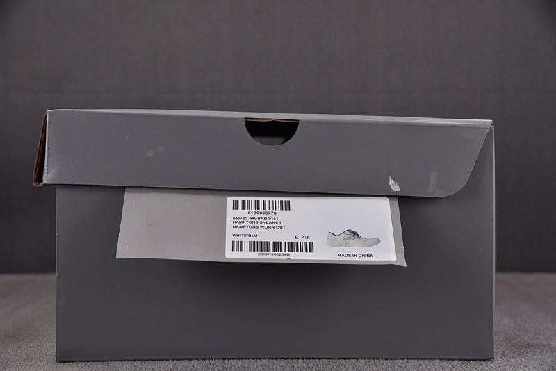 Balenciaga Hamptons Worn-Out White / Dark Blue