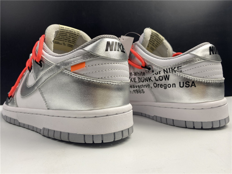 OW X Dunk Low LTHR CT0856-800
