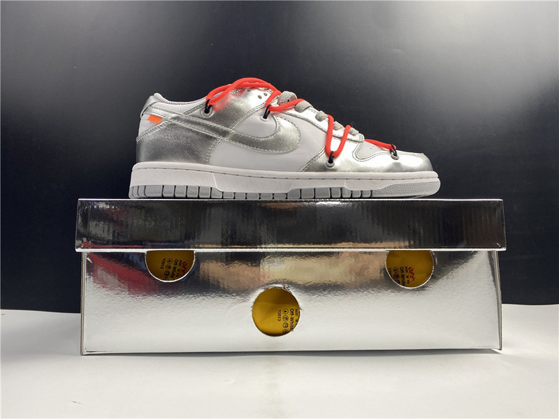 OW X Dunk Low LTHR CT0856-800