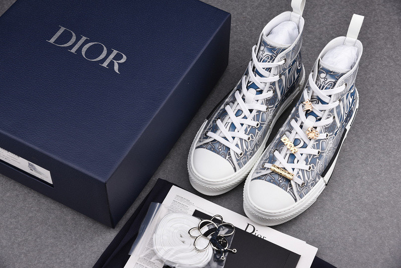 D B23 HIGH-TOP SNEAKERS