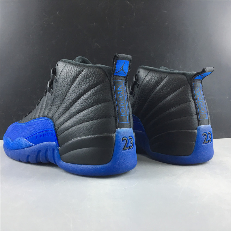 AIR JORDAN 12 BLACK GAME ROYAL 130690-014