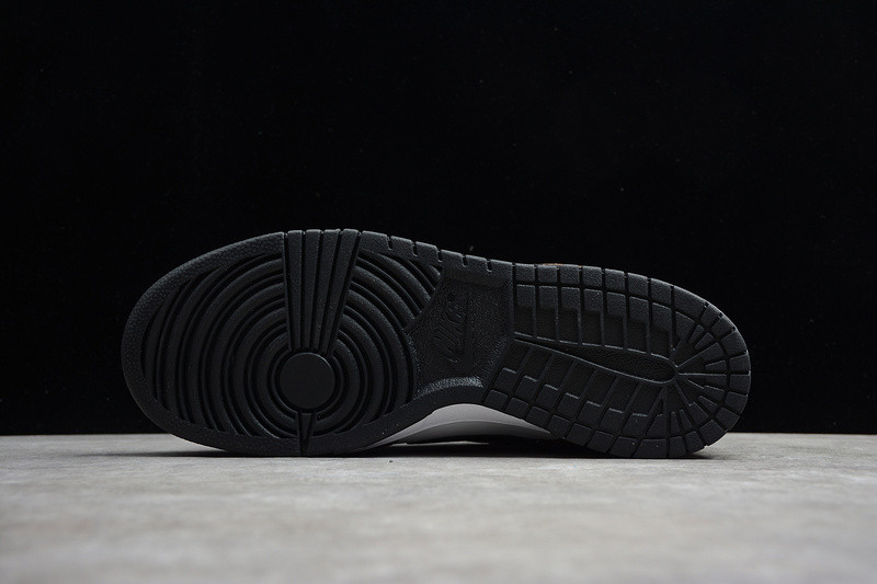 NIKE DUNK LOW WHITE BLACK TRAIL END BROWN 304292-102