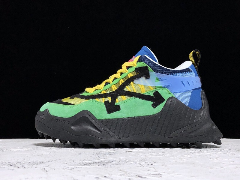 OW C/O ODSY-1000 Sneaker Black and Green