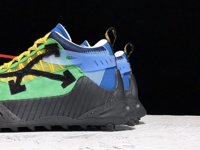 OW C/O ODSY-1000 Sneaker Black and Green