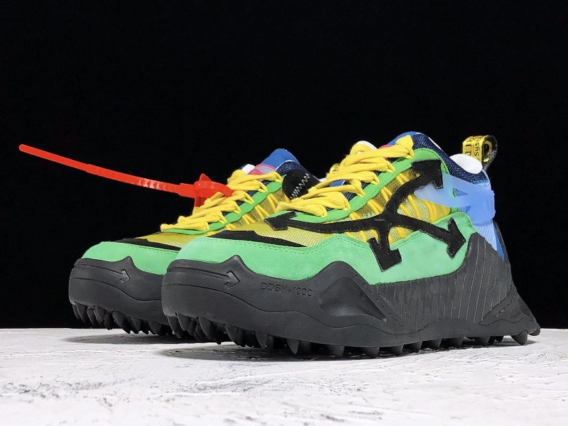 OW C/O ODSY-1000 Sneaker Black and Green