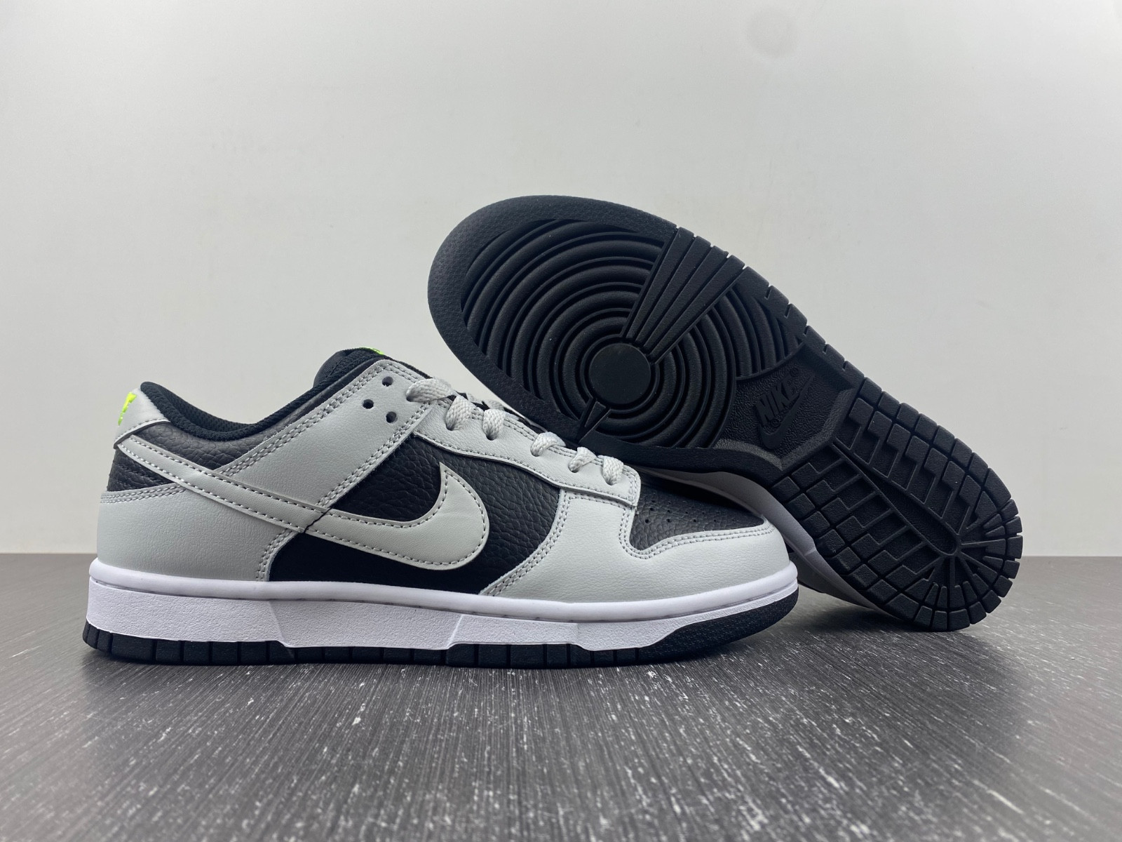 Nike Dunk Low Grey Panda Volt - FD9756-001