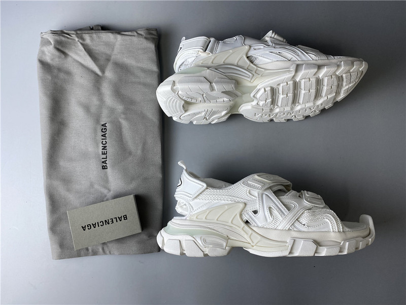 Ba*len*cia*ga track sandal monocolor neoprene/rubber white 617543 w2cc1 9000