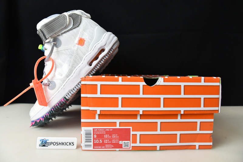 OW X NIKE AIR FORCE 1 MID DO6290-100