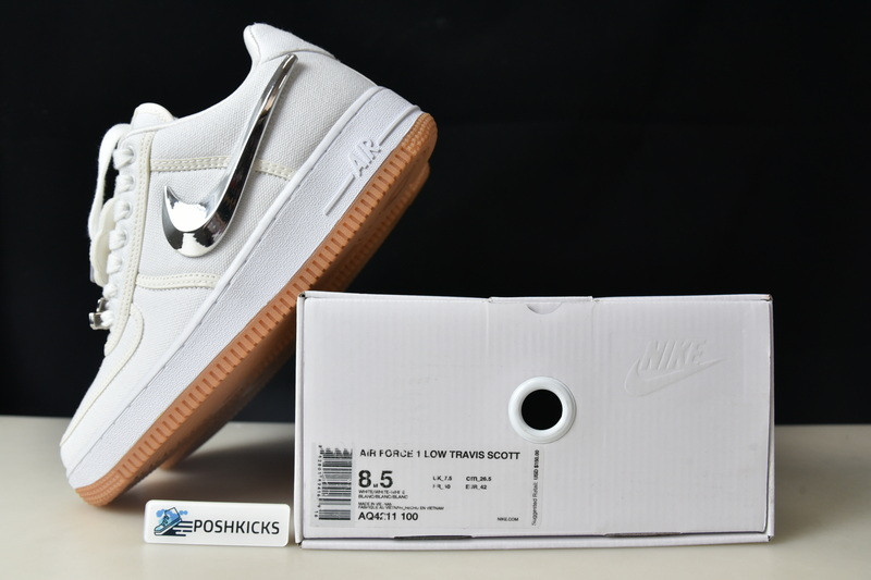 NIKE AIR FORCE 1 LOW TRAVIS SCOTT AQ4211-100