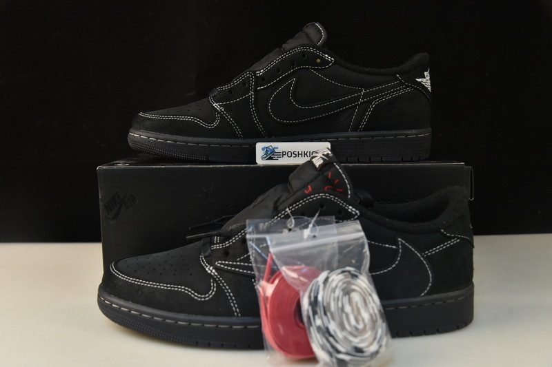 Travis Scott x Air Jordan 1 Low OG Phantom black DM7866-100