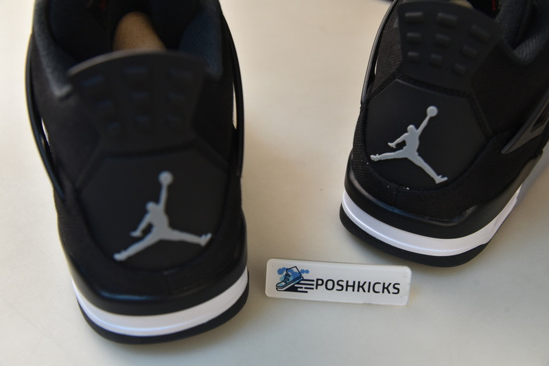 Air Jordan 4 “Black Canvas” DH7138-006
