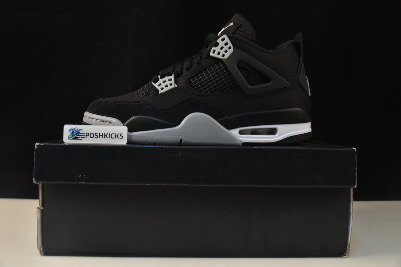 Air Jordan 4 “Black Canvas” DH7138-006
