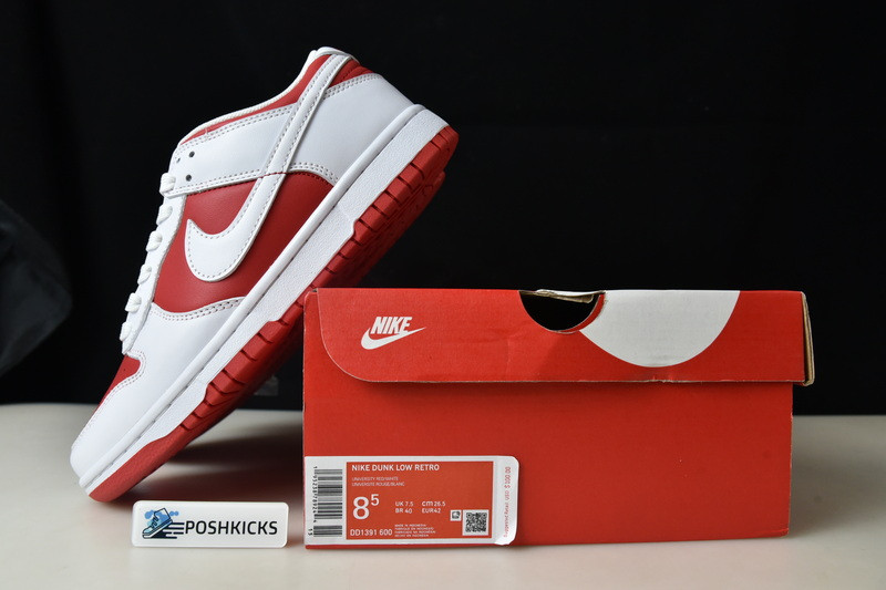 Nk Dunk Low “University Red” DD1391-600