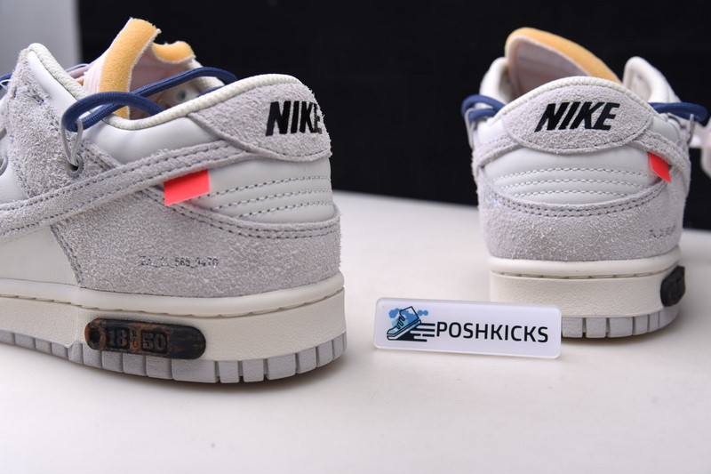 NIKE DUNK LOW OW LOT 18 OF 50 DJ0950-112