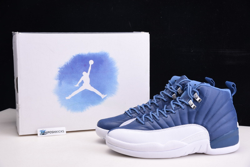 Jordan 12 Retro Stone Blue 130690-404