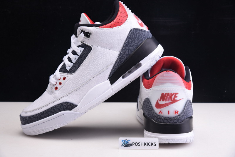 Jordan 3 Retro SE Fire Red Denim (2020) CZ6431-100