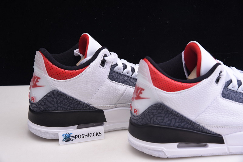 Jordan 3 Retro SE Fire Red Denim (2020) CZ6431-100
