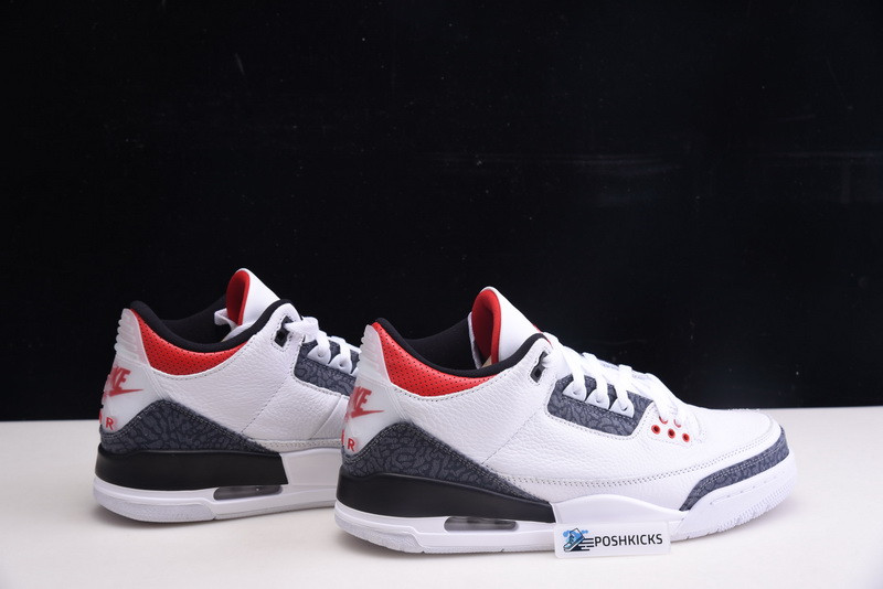 Jordan 3 Retro SE Fire Red Denim (2020) CZ6431-100
