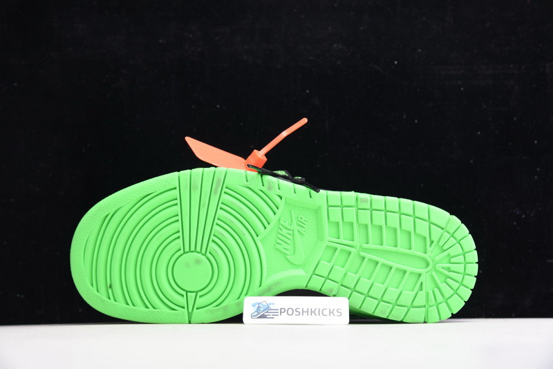 OW x Nike Air Rubber Dunk “Green Strike CU6015-001