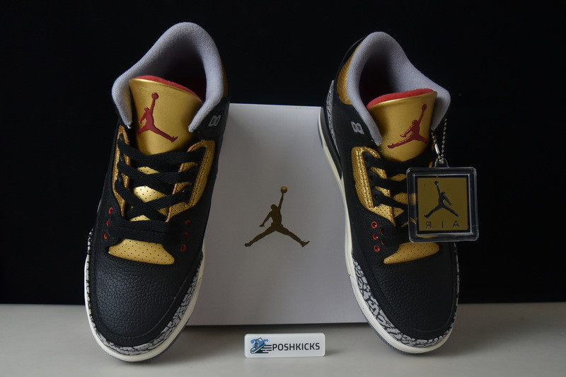 Air Jordan 3 WMNS “Black Gold” CK9246-067