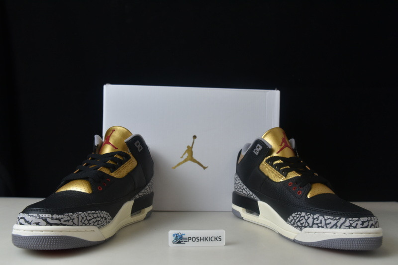Air Jordan 3 WMNS “Black Gold” CK9246-067