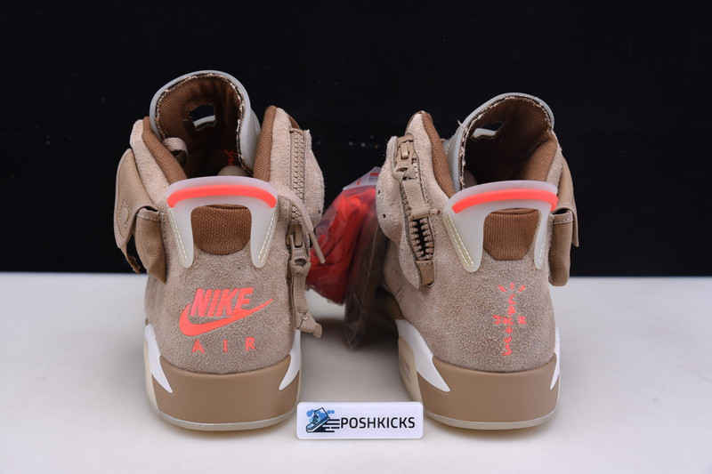 TRAVIS SCOTT X AIR JORDAN 6 “BRITISH KHAKI ” DH0690-200