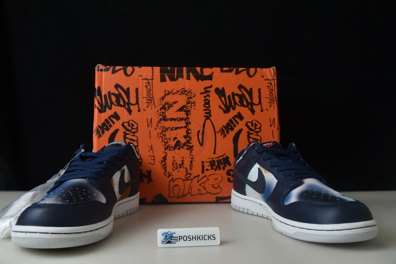 Nike Dunk Low Graffiti Navy DM0108-400
