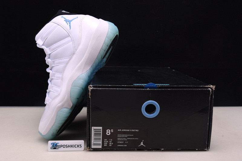 Air Jordan 11 "Legend Blue“ 378037-117