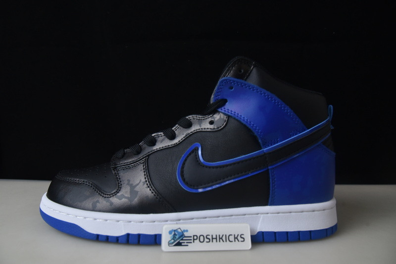 Nike Dunk High SE Camo Black Royal DD3359-001