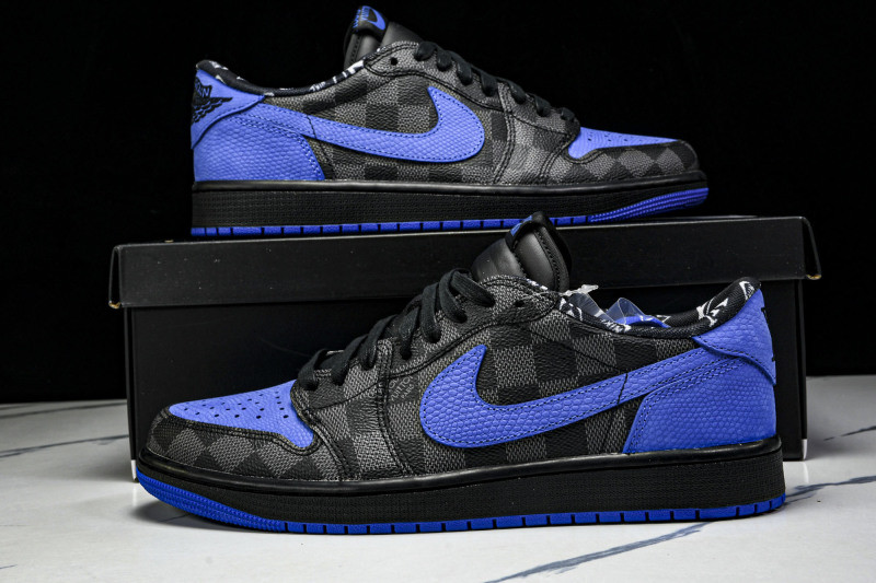 LV x Air Jordan 1 Low DZ2507 00