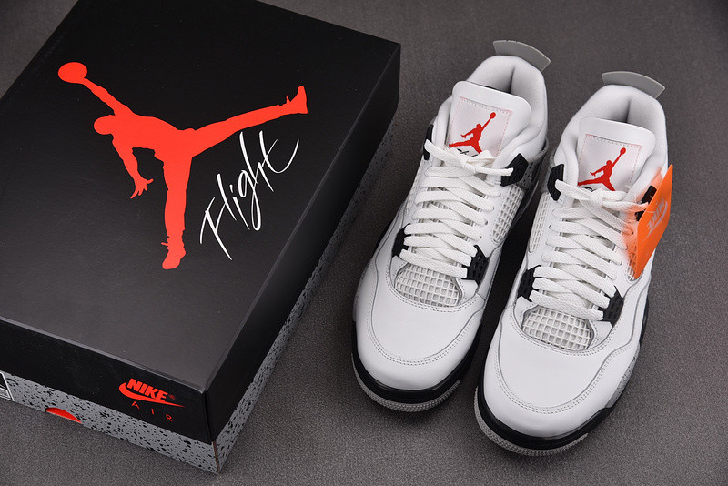 Air Jordan 4 "White Cement" 2025 FV5029-100